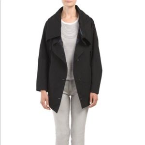 Fall black trench Burton field utility jacket